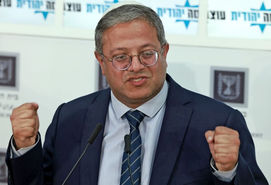 Itamar Ben Gvir, set to take up the post as Israel's national security minister 