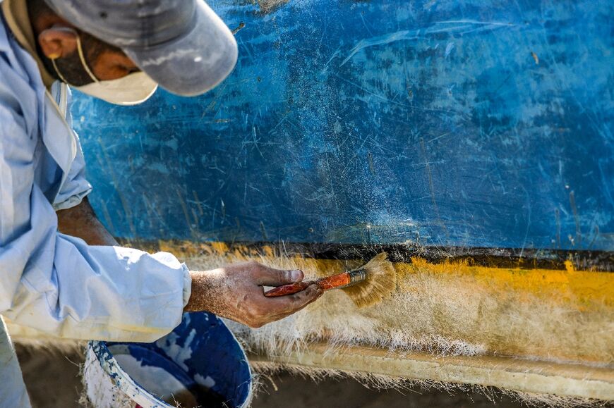 The restrictions by Israel have left fishermen struggling for years to pursue their livelihood due to the state of the boats