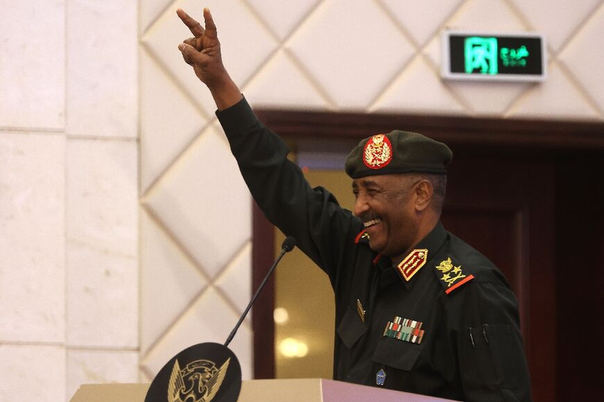 Sudan's army chief Abdel Fattah al-Burhan:  he seized power in October 2021, derailing a rocky transition to civilian rule that began after the 2019 ouster of veteran autocrat Omar al-Bashir