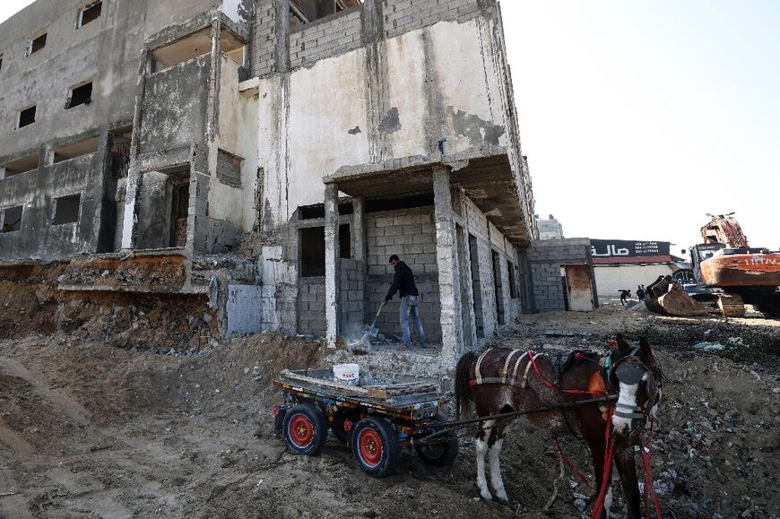 A Gaza community centre which hosts a football field and other sports facilities is also slated for demolition