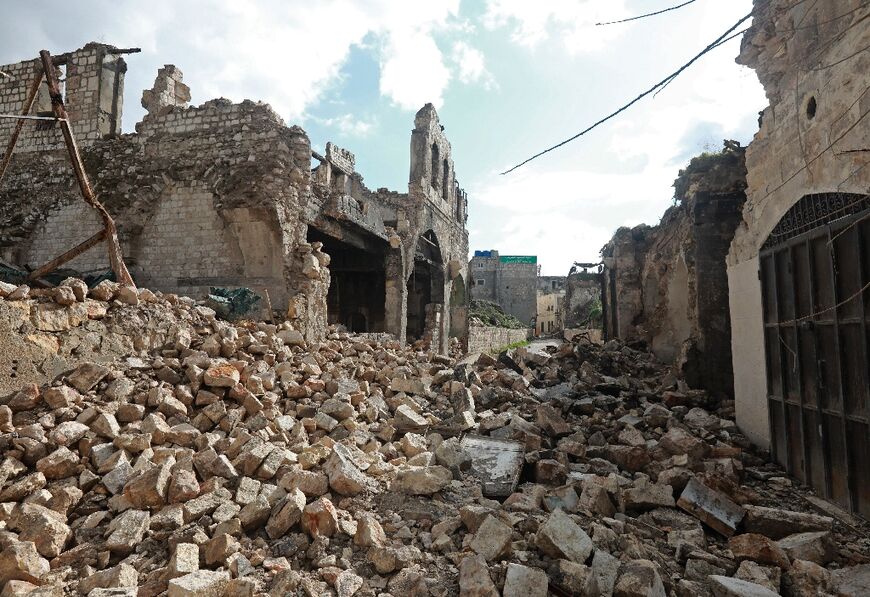 Ancient sites including Aleppo's Old City and its famed citadel were not spared damage