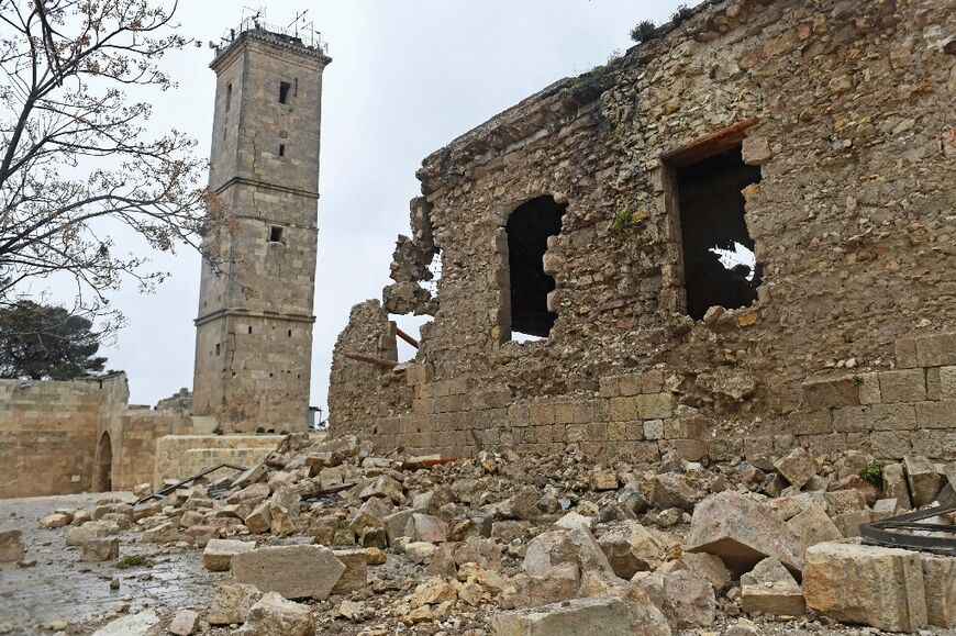 Several of Syria's archaeological sites including Aleppo's famed citadel were also damaged in the quake, the country's antiquities authority said