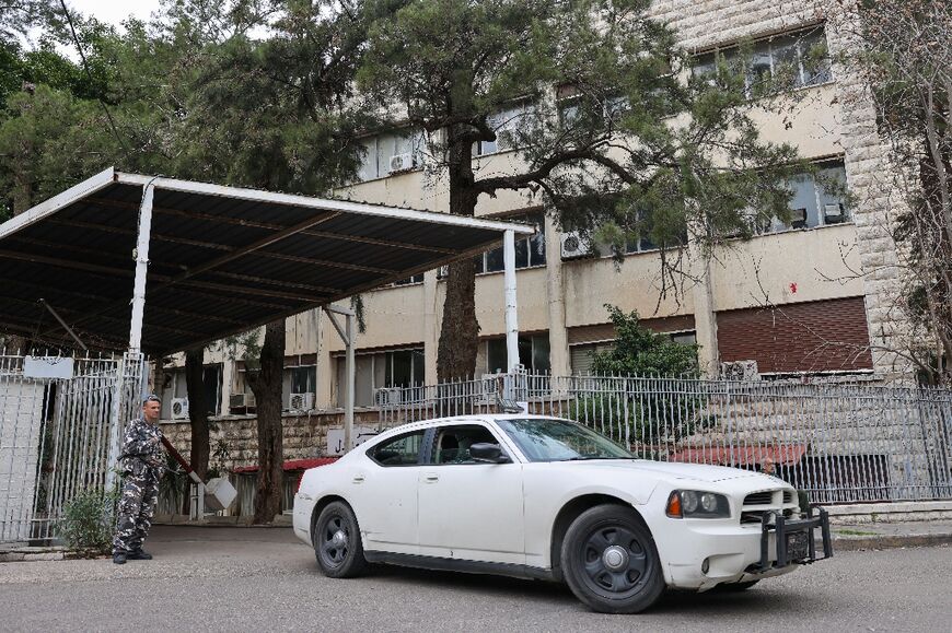 Central bank chief Riad Salameh faced two days of questioning at Beirut's heavily guarded justice palace