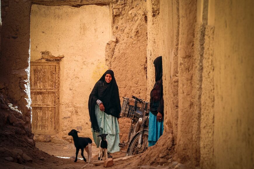 An alley in the former Jewish neighbourhood, or mellah, in the village of Tagadirt in Morocco's Akka oasis:  experts say it is crucial to understanding the Judaeo-Moroccan history of the region