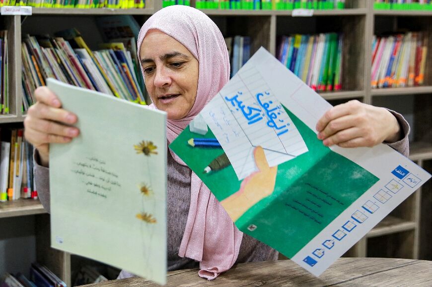 Rana Dajani, an associate professor of biology and biotechnology, launched the reading project in 2006 to get children to find joy in reading books 