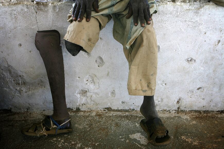 A file picture from a Darfur refugee camp in Chad, taken on November 20, 2007, when the neigbouring country was hosting 240,000 refugees from the Darfur conflict