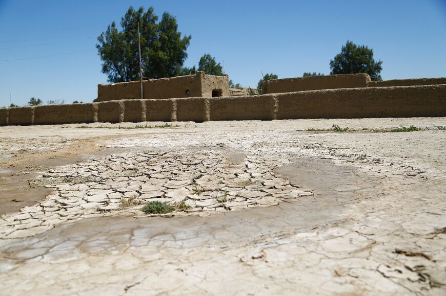 Rural areas are being deserted, including the village of Al-Bouzayad, where the main irrigation canal has completely dried up 