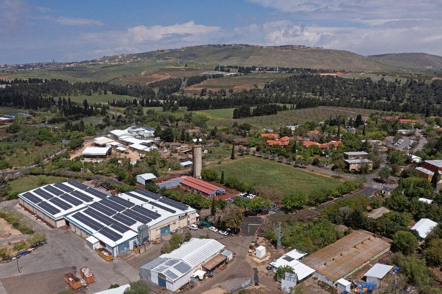 The Yiron kibbutz in northern Israel was established in 1949 on the ruins of a Palestinian village destroyed by Jewish forces during the 1948-1949 Arab-Israeli war