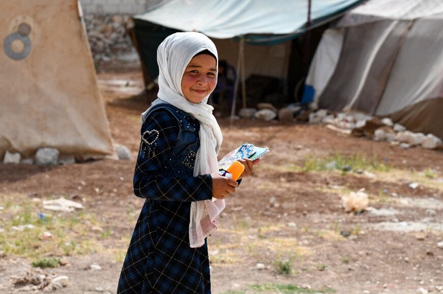 In northwest Syria alone, more than 450 primary and secondary schools sustained quake damage, says the UN humanitarian agency OCHA