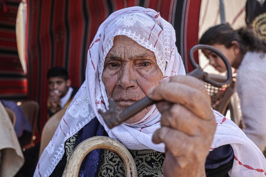 The keys to the homes left behind have become a symbol of Palestinians' plight and their over-riding demand to return