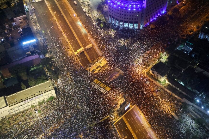 Demonstrators perceive the judicial reforms as a threat to Israel's democracy