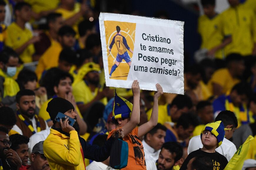 Ronaldo's arrival cause great excitement amongst Al Nassr fans