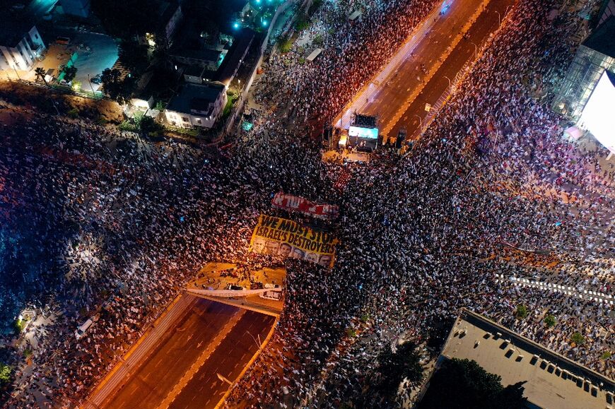 Opponents of the Israeli government's plans have packed the heart of Tel Aviv every week since January in a bid to halt legislation they regard as a threat to democracy