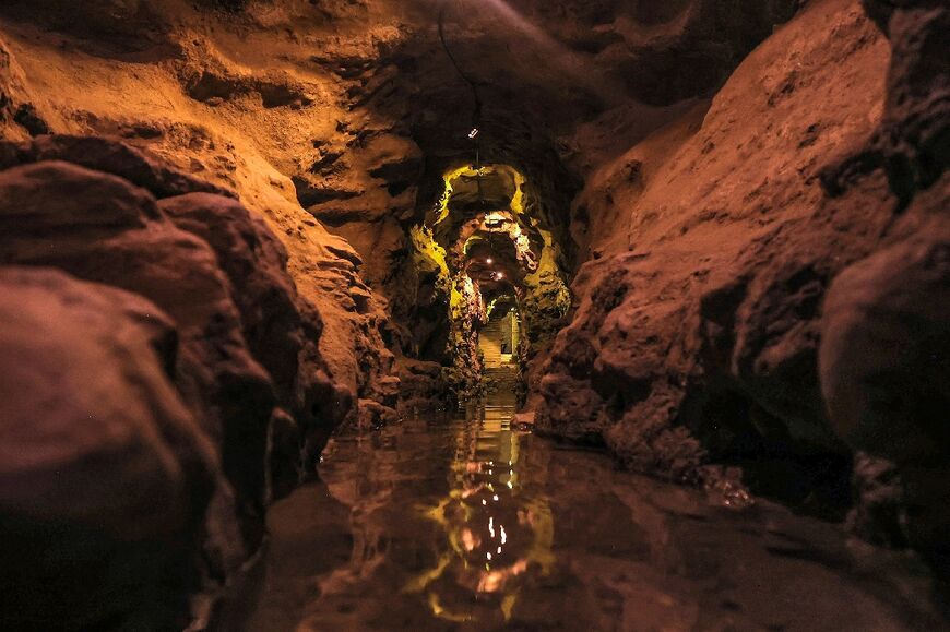 A qanat, or underground aqueduct, in Iran's central city of Yazd