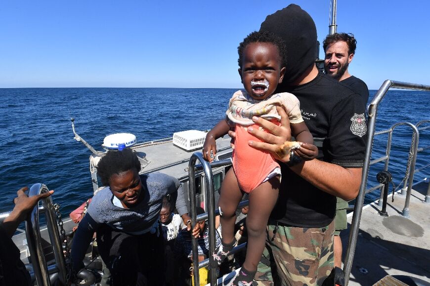 The number of Africans attempting to cross the Mediterranean has spiked since Tunisian President Kais Saied alleged "hordes" of irregular migrants were causing crime and posing a demographic threat