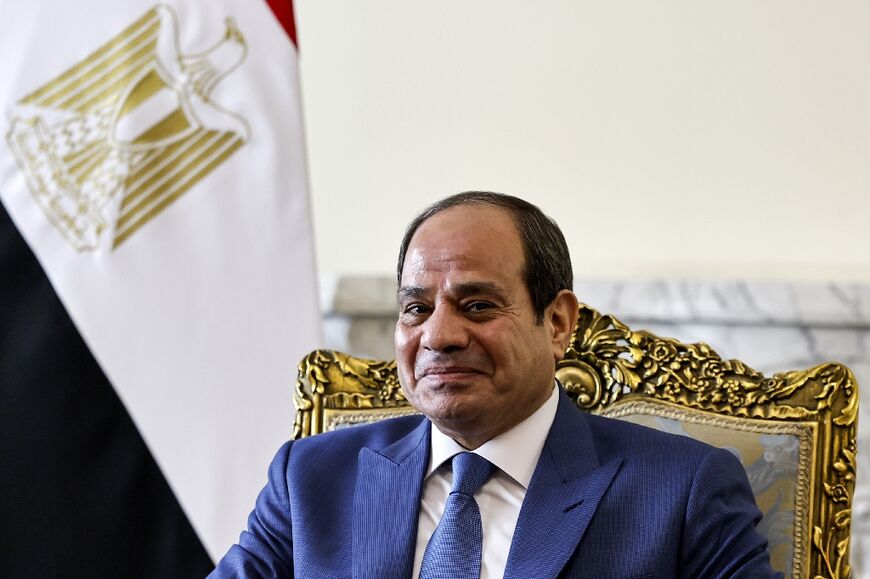 Egypt's President Abdel Fattah al-Sisi, a former army chief, has been in power for nearly a decade