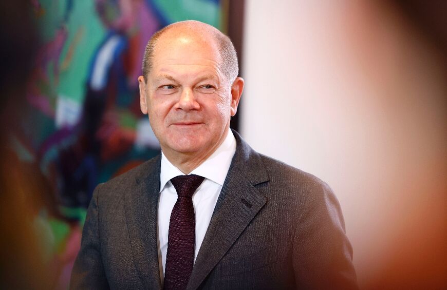 German Chancellor Olaf Scholz insists that the Israel-Hamas war 'will in no way' lessen the West's support for Ukraine