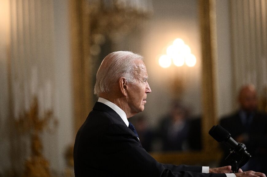 US President Joe Biden faces a new crisis with an unknown number of American hostages being held by Hamas