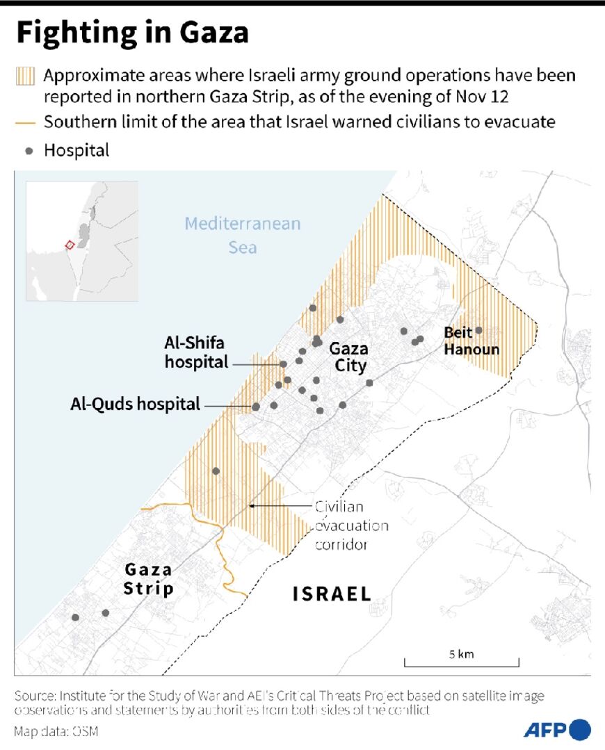 Fighting in Gaza