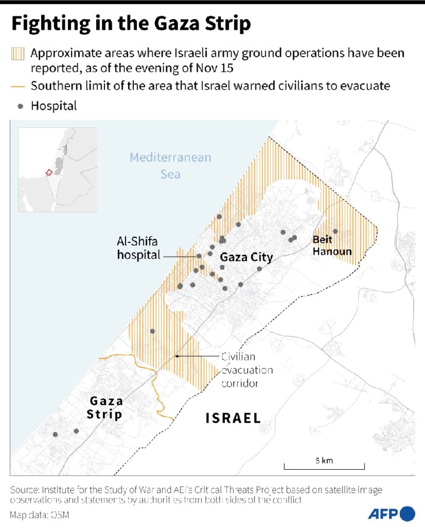 Fighting in the Gaza Strip