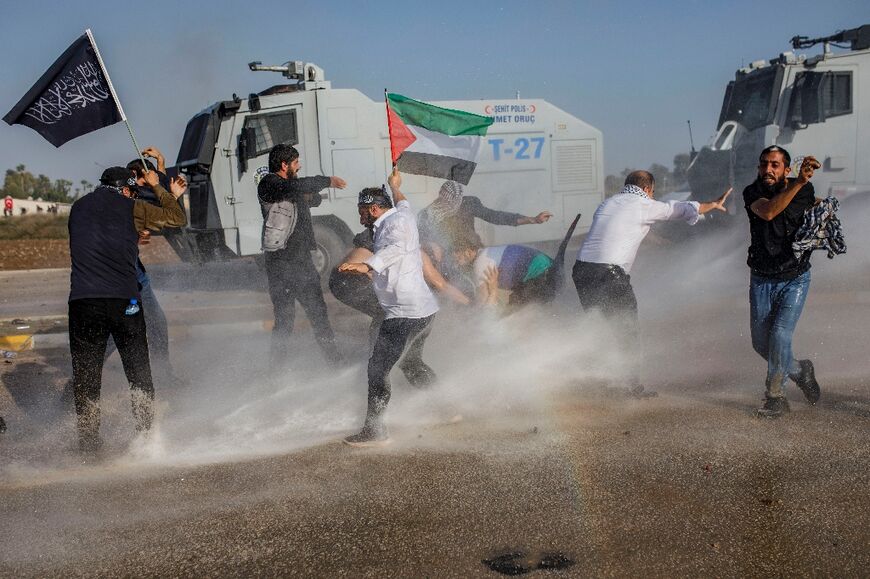 The protest was organised by the same group that tried to break Israel's siege of Gaza in 2010