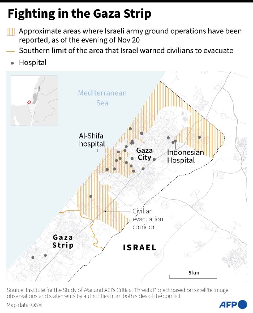 Fighting in the Gaza Strip