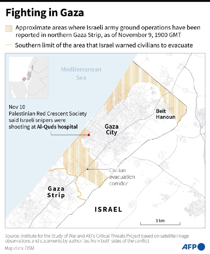 Fighting in Gaza