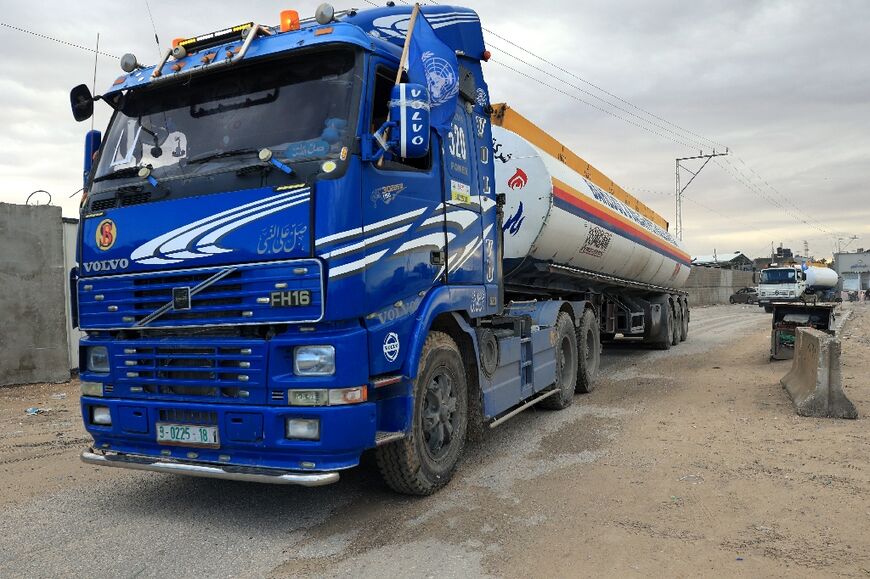 Some fuel has been delivered to Gaza via the Rafah crossing with Egpyt to the south