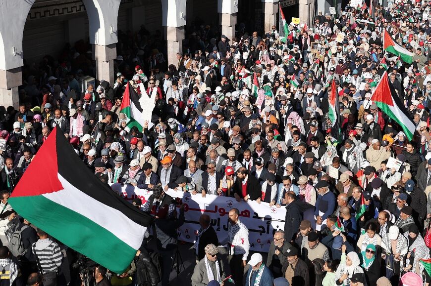 The war has sparked mass protests around the region