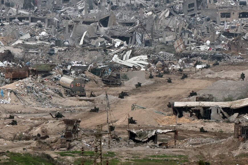 Israeli troops enter Gaza on foot from southern Israel