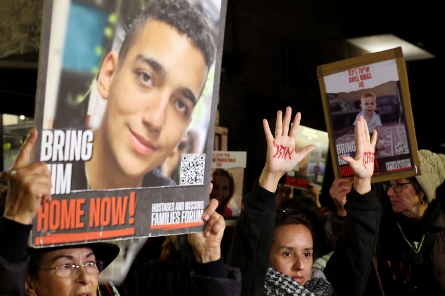 Israeli Prime Minister Benjamin Netanyahu is under intense pressure to return the captives