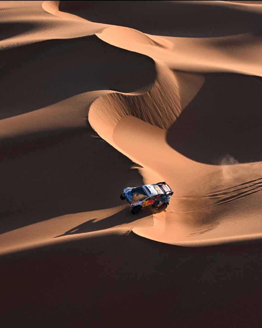 'Everything is not finished,' said Nasser Al-Attiyah who broke down 50km from the end of stage of the Dakar Rally