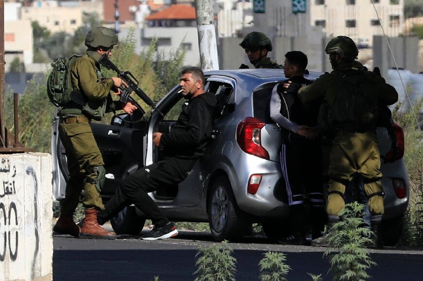 The number of checkpoints and barriers in the Palestinian territory has greatly increased since Hamas's October 7 attack on Israel