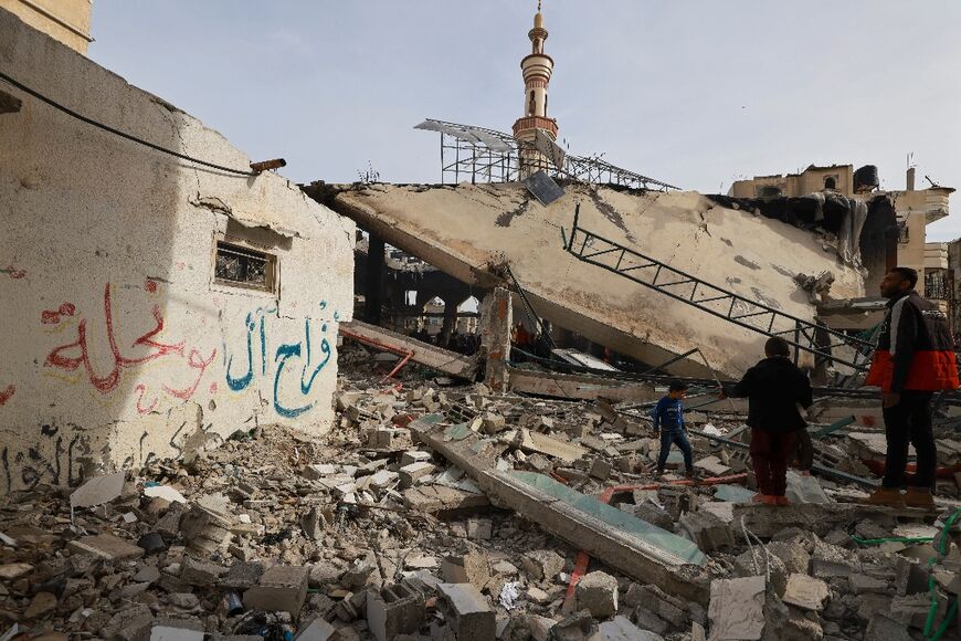 Dozens of Israeli strikes have pounded Rafah, where some 1.4&nbsp;million people have sought refuge during four months of war 