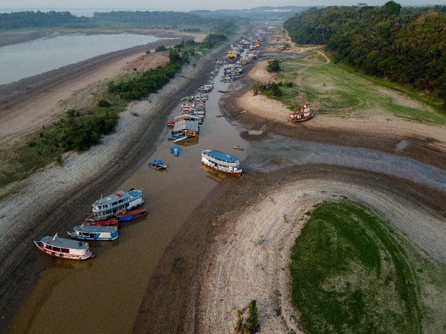 A devastating climate change-driven drought has gripped parts of the Amazon basin in recent months 