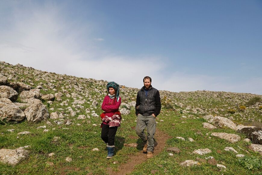 The couple were enjoying a hike in nature and considering the risk of the wider area soon becoming a war zone