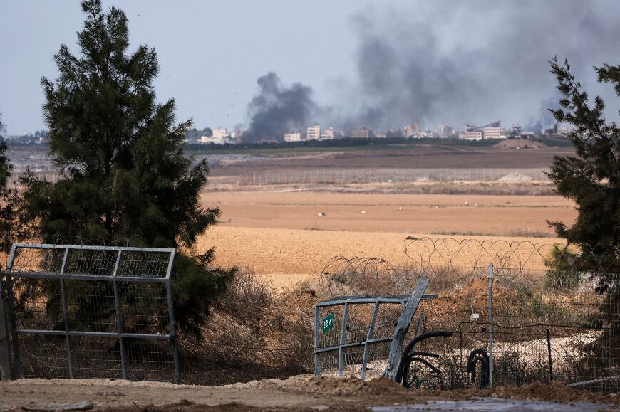 The remnants of the October 7 attack are still visible at Kfar Aza kibbutz