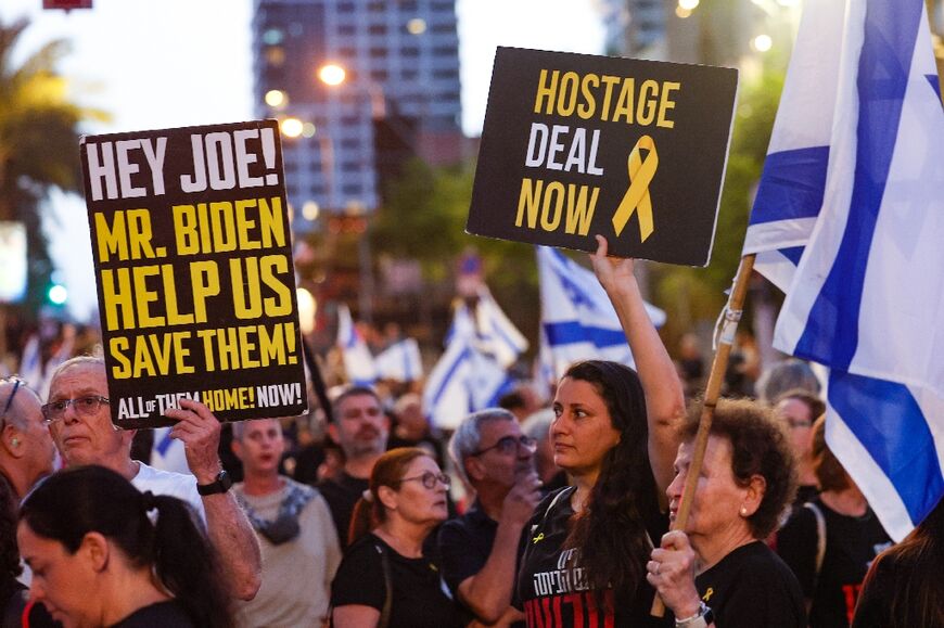 Israeli protesters have taken to the streets to urge the government to secure the freedom of the hostages still held in Gaza