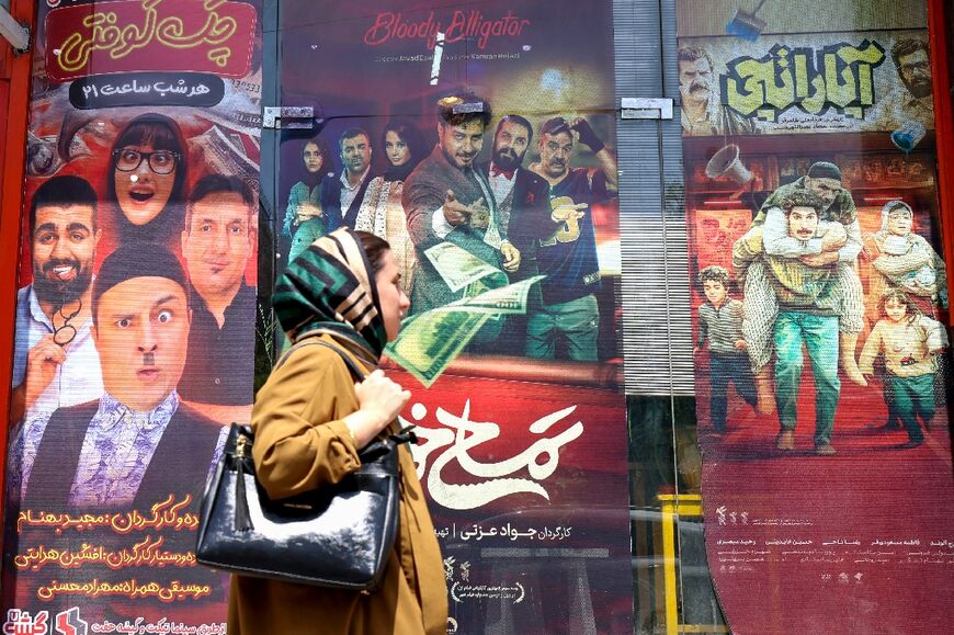 There are around 750 screens in the Islamic republic, and movies are a preferred leisure activity for people seeking distraction from difficult daily lives