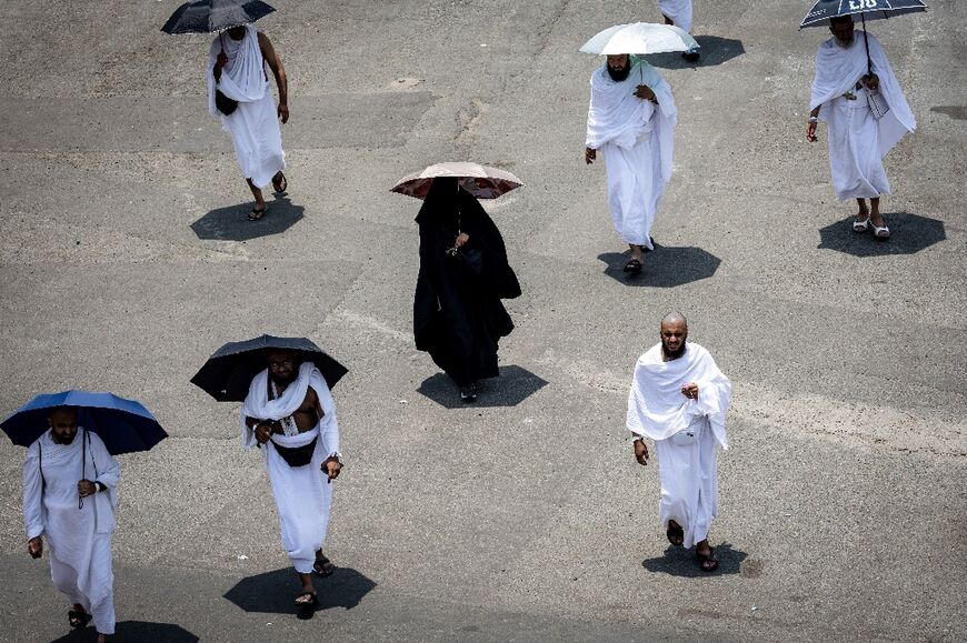 About 2,000 Palestinians are conducting the hajj at the special invitation of King Salman