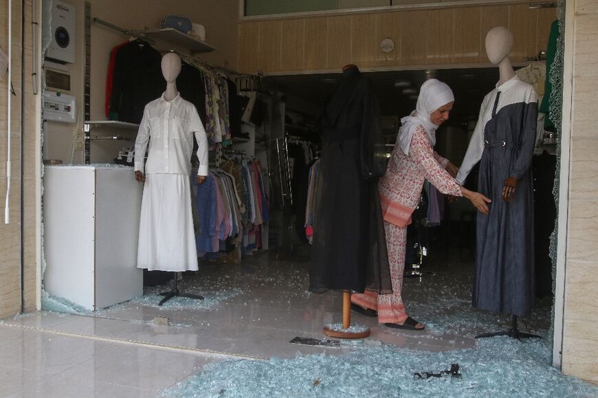 Jannata residents say the building targeted in an Israeli strike was unihabited, but the attack led to casualties and damage nearby