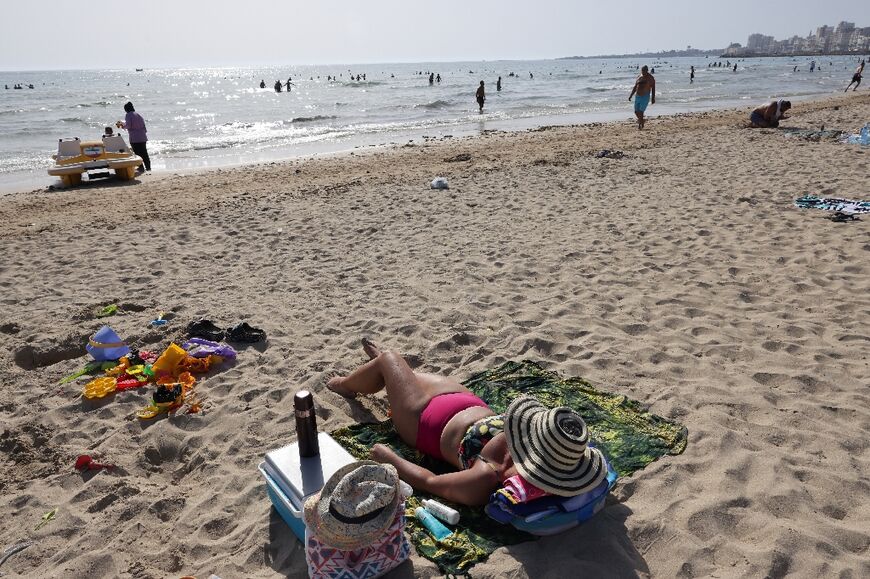 The public beaches in Tyre are popular with all kinds of Lebanese and alcohol is tolerated 