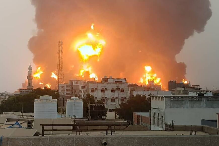 Hodeida's port had survived Yemen's civil war largely unscather before Israel's strike