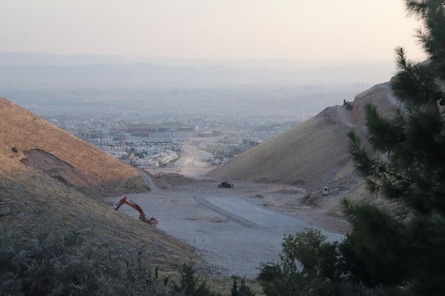 Property development and and construction are among the threats to the forest in northern Iraq's Kurdistan region