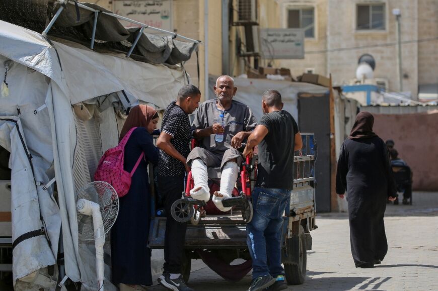 The Israeli military said that medical facilites were exempt from the evacuation order, but past incidents mean many Gazans don't trust the exemption