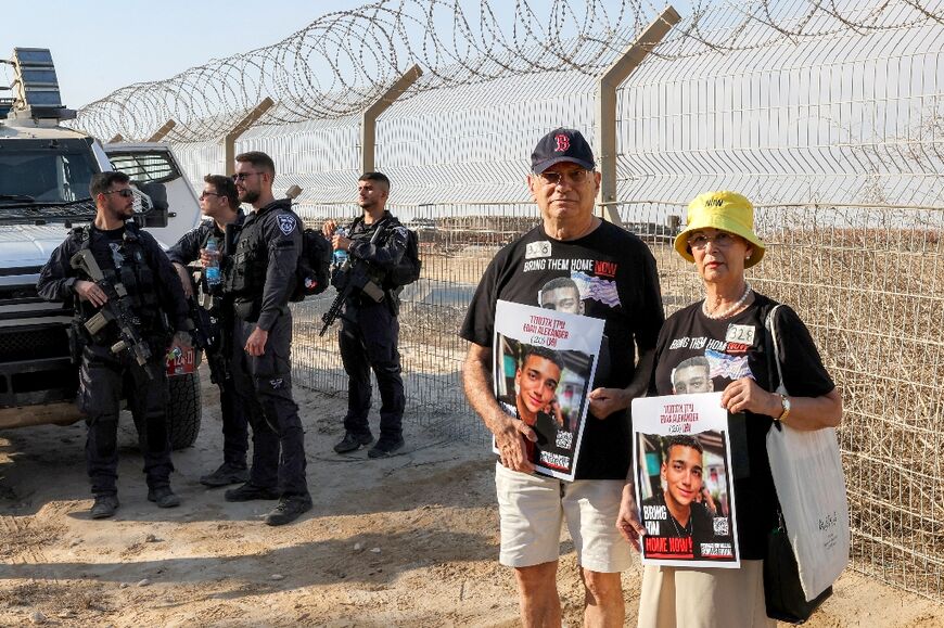 Every Saturday evening, relatives of the hostages participate in demonstrations in Tel Aviv to pressure on Prime Minister Benjamin Netanyahu to strike a deal that would secure the hostages' release