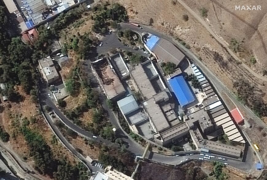 Evin prison is in the north of Tehran