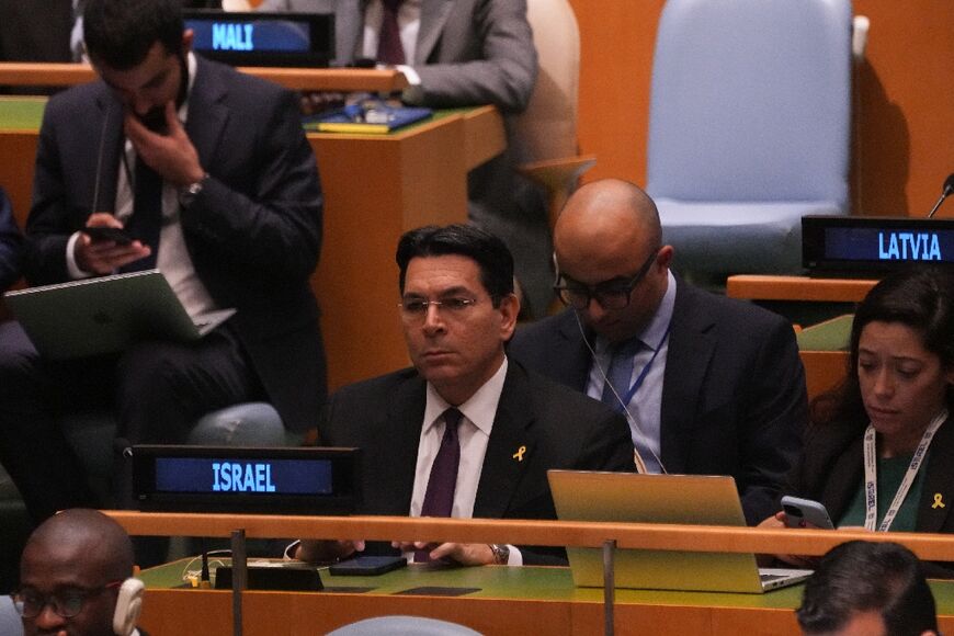 Israel firmly rejected the resolution