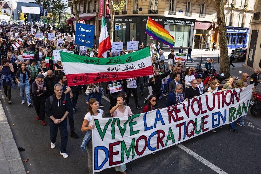 The Paris march was organised by around 20 human rights associations