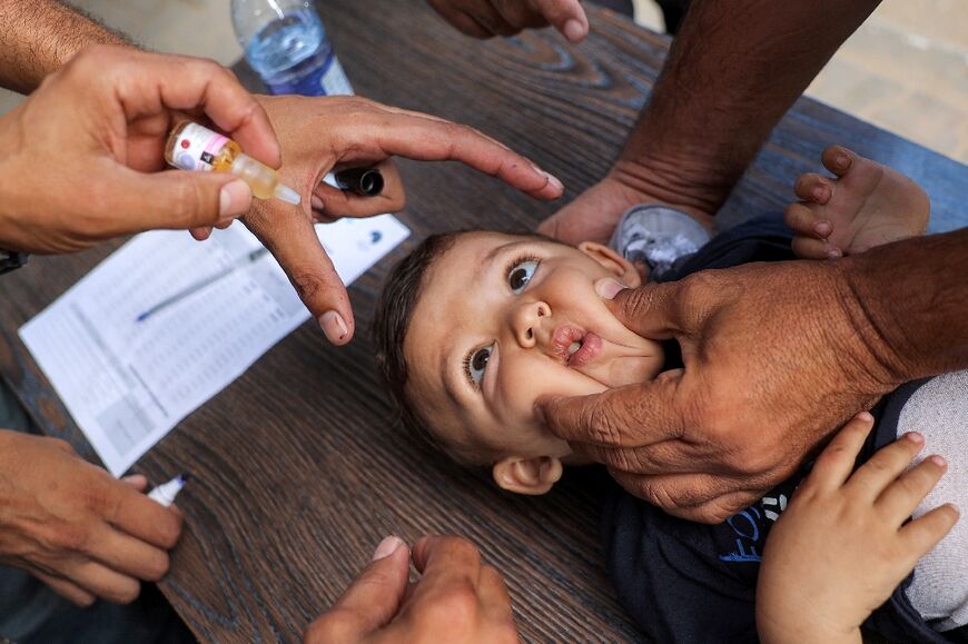 The humanitarian crisis has led to Gaza's first polio case in 25 years, prompting a massive vaccination effort